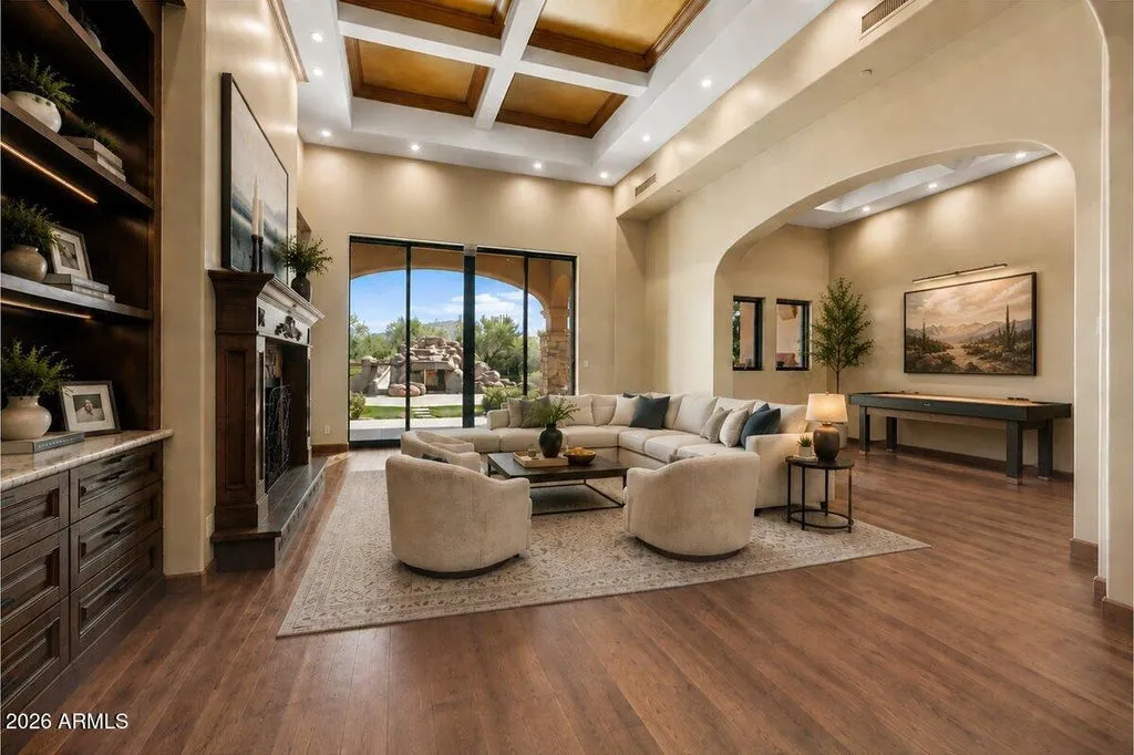 A $1,000,000 Remodel Recast This 4-Acre Scottsdale Mediterranean Masterpiece with Sweeping Mountain Vistas. Now It’s Listed for $7,650,000 6 24163 N 91ST Street Scottsdale AZ 8525526