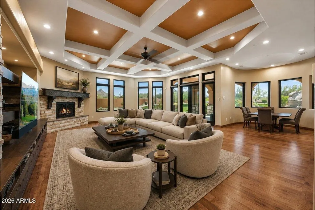 A $1,000,000 Remodel Recast This 4-Acre Scottsdale Mediterranean Masterpiece with Sweeping Mountain Vistas. Now It’s Listed for $7,650,000 11 24163 N 91ST Street Scottsdale AZ 8525537
