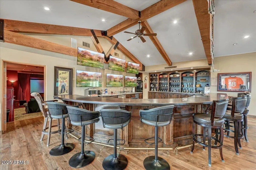 A $1,000,000 Remodel Recast This 4-Acre Scottsdale Mediterranean Masterpiece with Sweeping Mountain Vistas. Now It’s Listed for $7,650,000 16 24163 N 91ST Street Scottsdale AZ 8525548 1