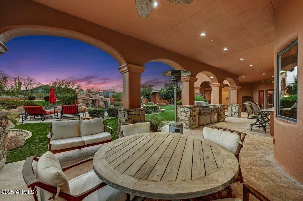 A $1,000,000 Remodel Recast This 4-Acre Scottsdale Mediterranean Masterpiece with Sweeping Mountain Vistas. Now It’s Listed for $7,650,000 21 24163 N 91ST Street Scottsdale AZ 8525571
