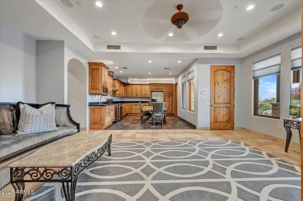 A $1,000,000 Remodel Recast This 4-Acre Scottsdale Mediterranean Masterpiece with Sweeping Mountain Vistas. Now It’s Listed for $7,650,000 18 24163 N 91ST Street Scottsdale AZ 8525587