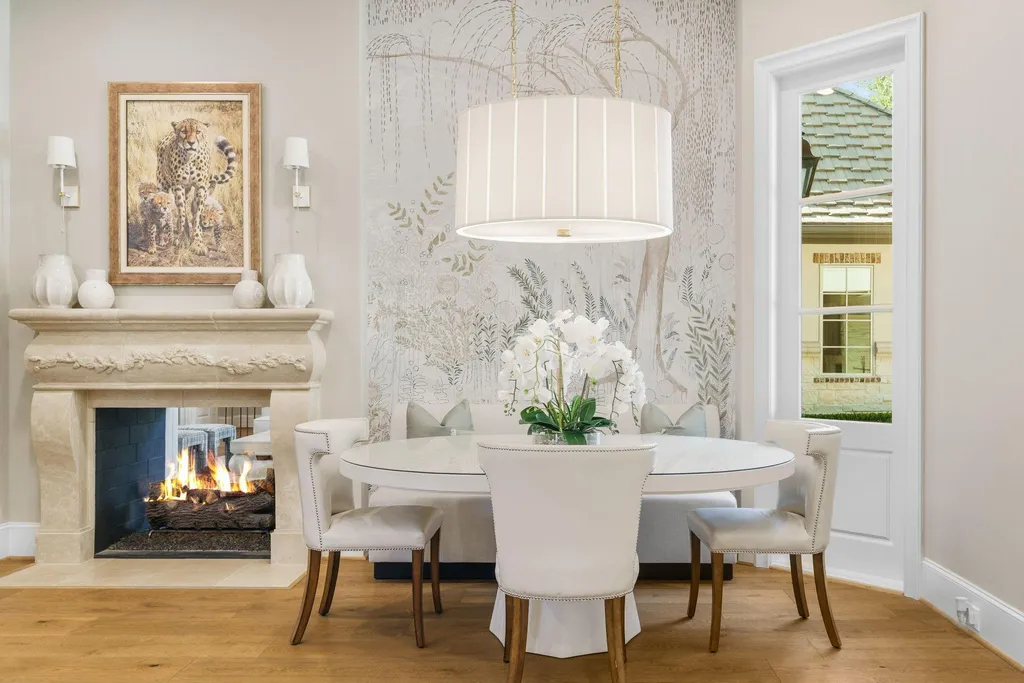Reimagined French Country Estate With a La Cornue Kitchen Lists for $3,295,000 in Carlton Woods 11 26 N Palmiera Cir Spring TX 7738218