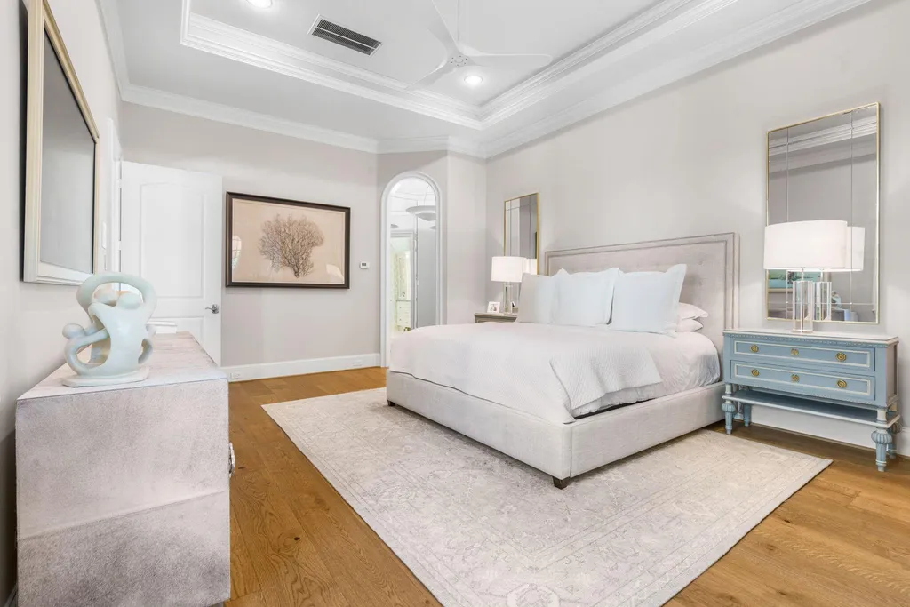 Reimagined French Country Estate With a La Cornue Kitchen Lists for $3,295,000 in Carlton Woods 8 26 N Palmiera Cir Spring TX 7738219