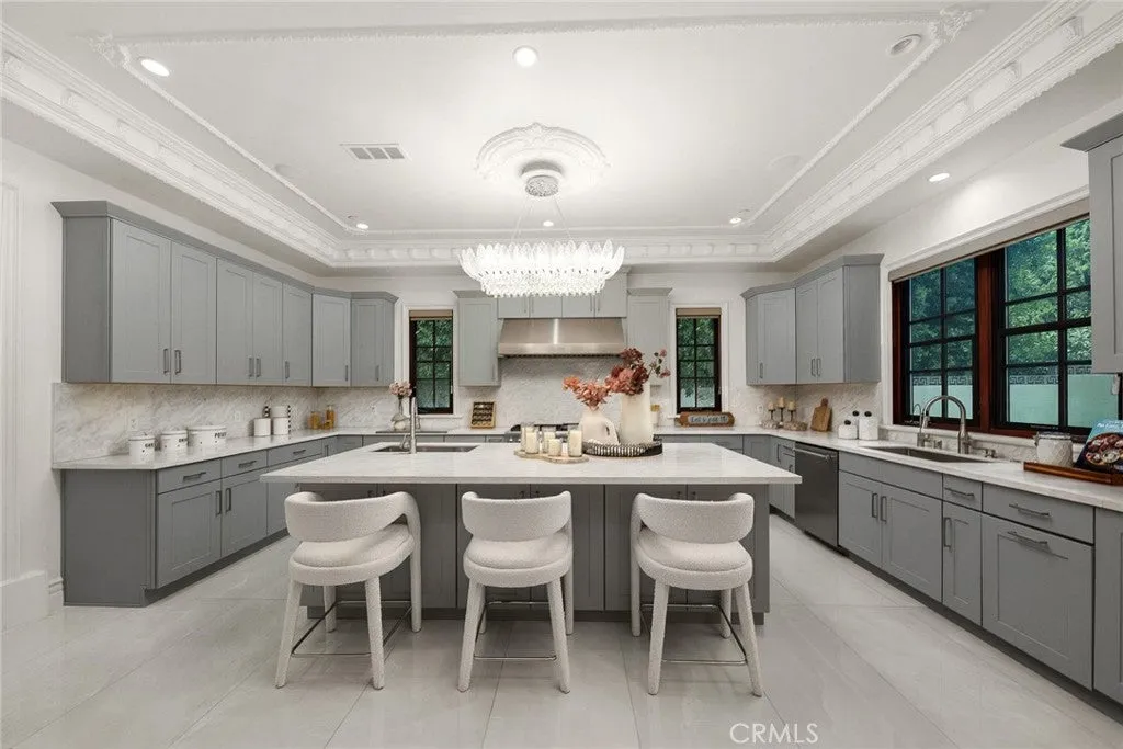 Newly Upgraded Arcadia Estate With Mountain Views and a Separate Wok Kitchen Lists for $5,780,000 8 325 W Las Flores Avenue Arcadia CA 9100714