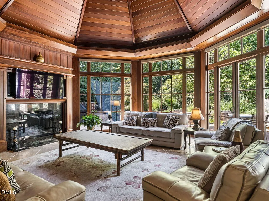 Sprawling Chapel Hill Estate with a 500-Bottle Wine Cellar and Resort-Style Grounds Hits the Market for $4,200,000 7 32520 Archdale Dr Chapel Hill NC 2751714