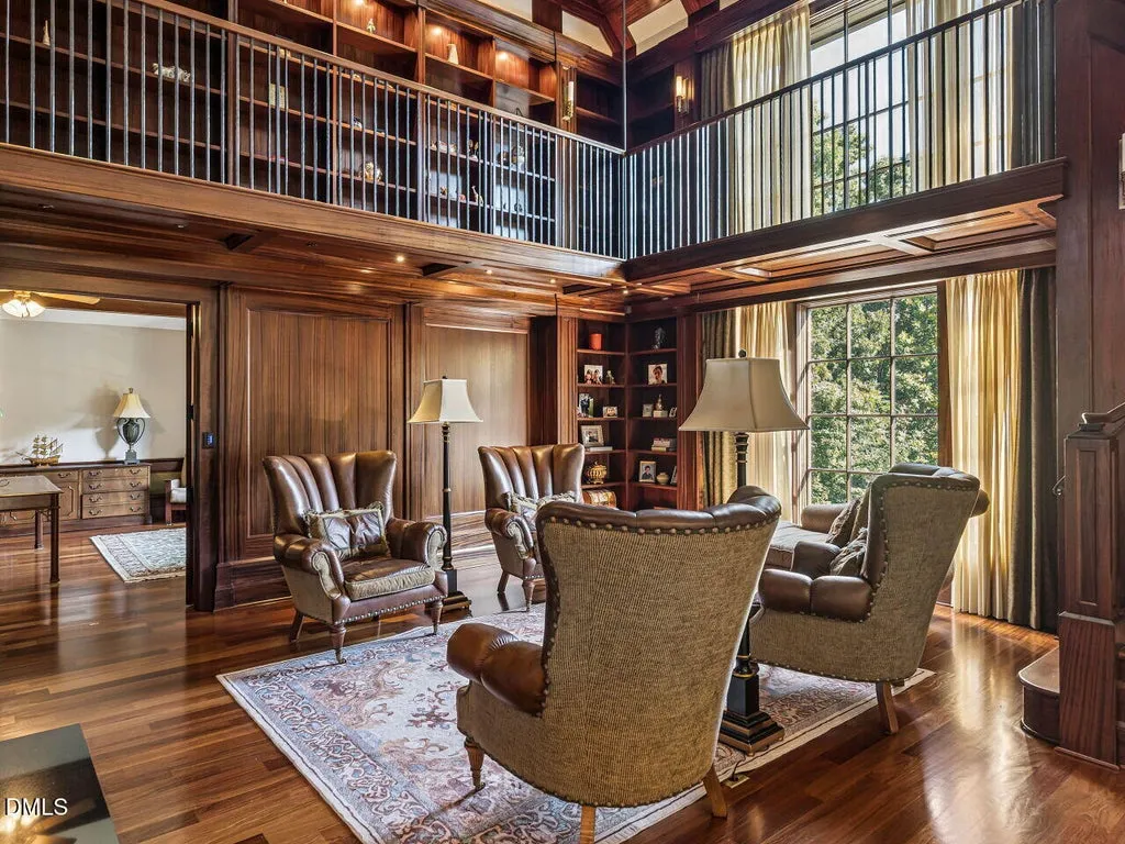 Sprawling Chapel Hill Estate with a 500-Bottle Wine Cellar and Resort-Style Grounds Hits the Market for $4,200,000 5 32520 Archdale Dr Chapel Hill NC 2751715