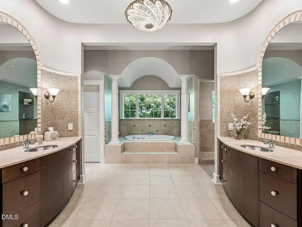 Sprawling Chapel Hill Estate with a 500-Bottle Wine Cellar and Resort-Style Grounds Hits the Market for $4,200,000 13 32520 Archdale Dr Chapel Hill NC 2751719
