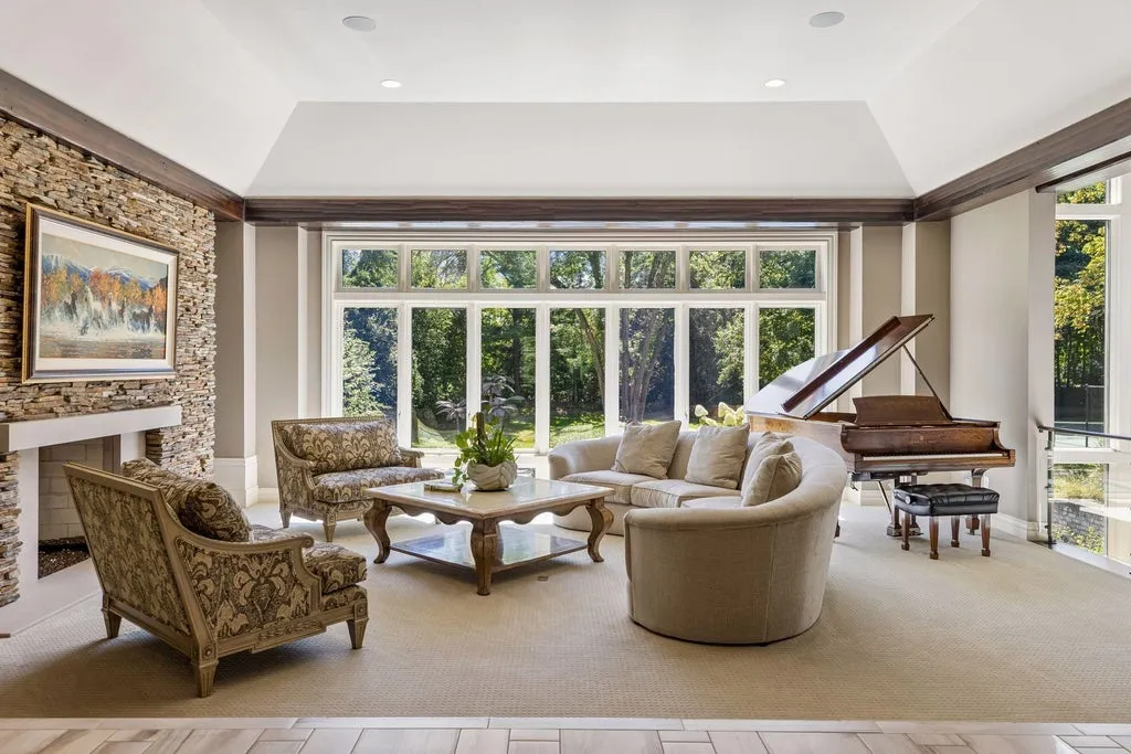 Resort-Like Wayzata Estate With a Private Movie Theater and Full Tennis Court Lists for $5.922 Million 4 326 Ferndale Rd W Wayzata MN 55391012