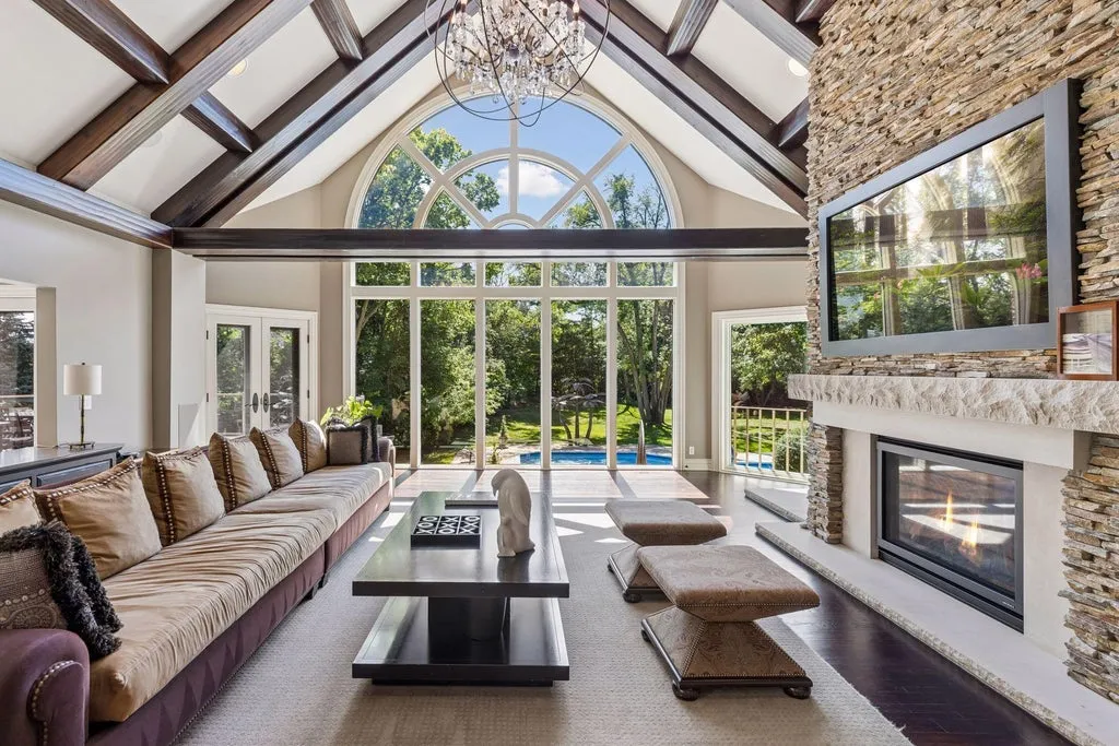 Resort-Like Wayzata Estate With a Private Movie Theater and Full Tennis Court Lists for $5.922 Million 10 326 Ferndale Rd W Wayzata MN 55391027