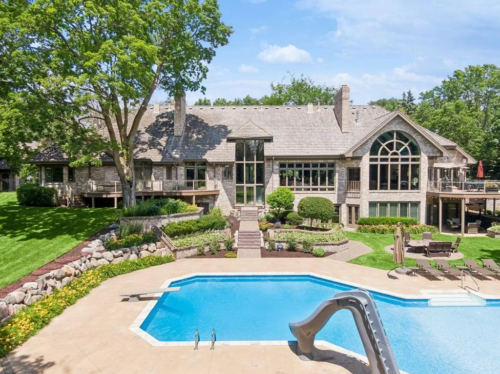 Resort-Like Wayzata Estate With a Private Movie Theater and Full Tennis Court Lists for $5.922 Million 1 326 Ferndale Rd W Wayzata MN 55391090