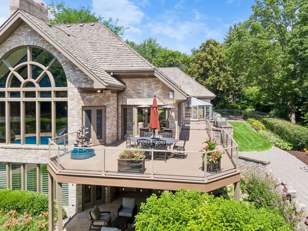 Resort-Like Wayzata Estate With a Private Movie Theater and Full Tennis Court Lists for $5.922 Million 22 326 Ferndale Rd W Wayzata MN 55391092