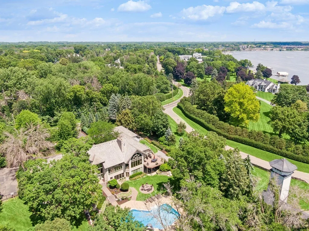 Resort-Like Wayzata Estate With a Private Movie Theater and Full Tennis Court Lists for $5.922 Million 27 326 Ferndale Rd W Wayzata MN 55391098