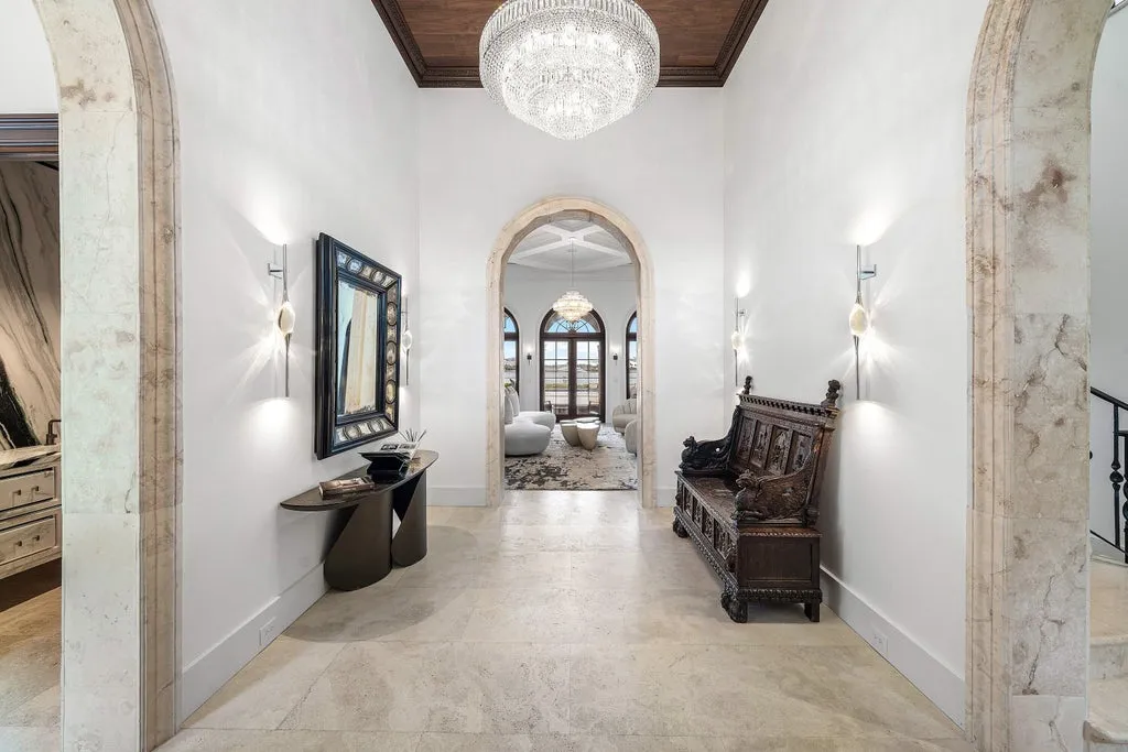 Reimagined West Palm Beach Waterfront Estate With a $410,000 Video Wall Lists for $26,500,000 4 3400 N Flagler Drive West Palm Beach FL07
