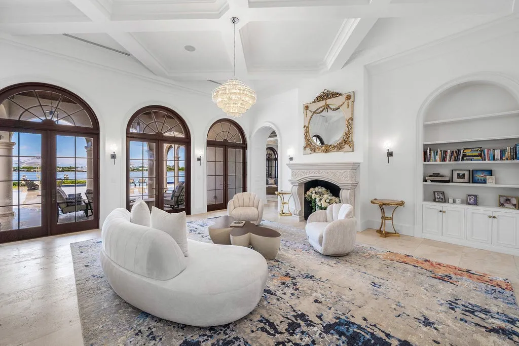 Reimagined West Palm Beach Waterfront Estate With a $410,000 Video Wall Lists for $26,500,000 6 3400 N Flagler Drive West Palm Beach FL10