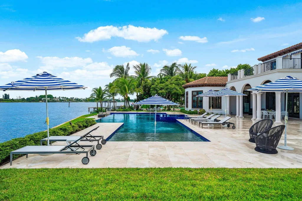 Reimagined West Palm Beach Waterfront Estate With a $410,000 Video Wall Lists for $26,500,000 12 3400 N Flagler Drive West Palm Beach FL33
