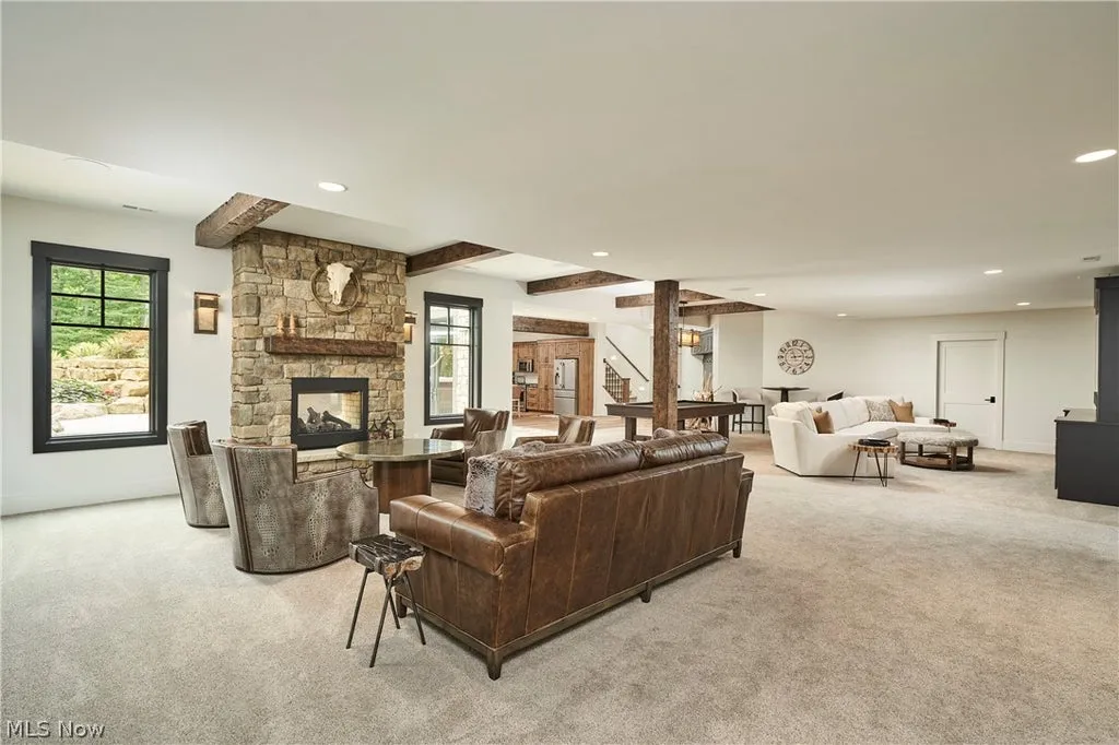 Jackson Hole-Inspired Ohio Estate With Garage Space for 15 Cars Lists for $3.999 Million 9 4351 Fawn Trl Richfield OH 4428630