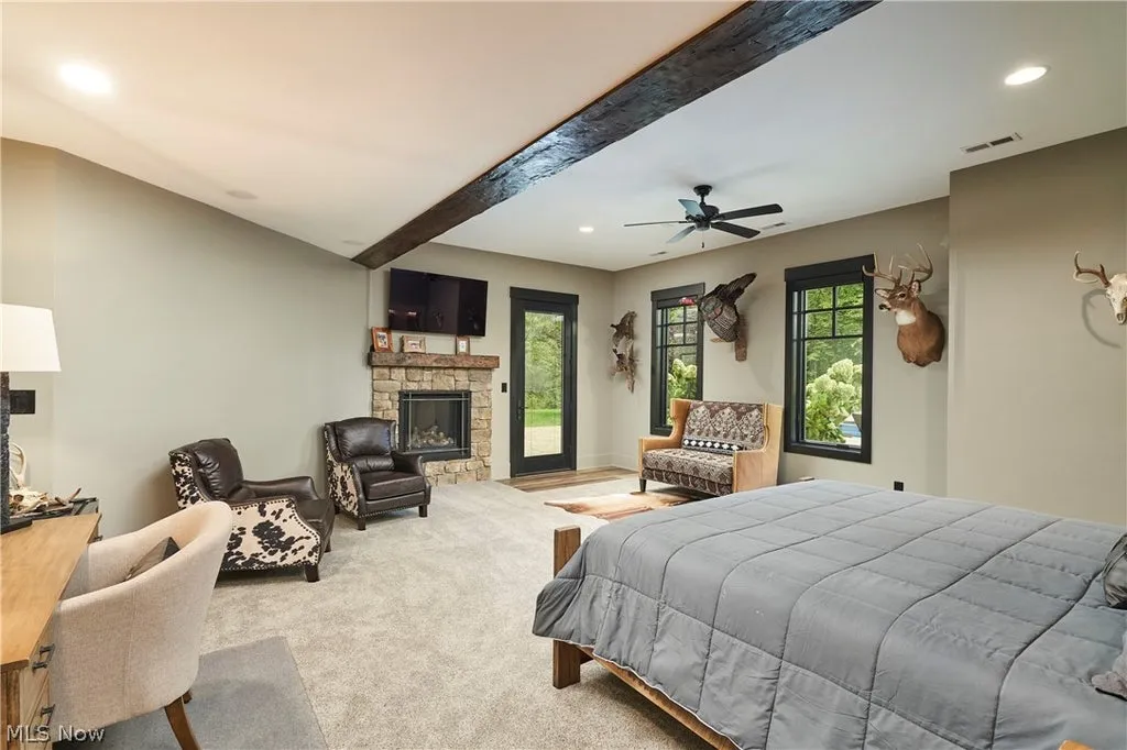 Jackson Hole-Inspired Ohio Estate With Garage Space for 15 Cars Lists for $3.999 Million 11 4351 Fawn Trl Richfield OH 4428633