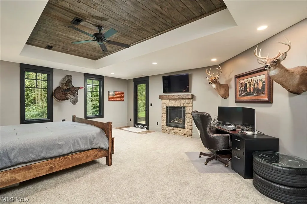Jackson Hole-Inspired Ohio Estate With Garage Space for 15 Cars Lists for $3.999 Million 12 4351 Fawn Trl Richfield OH 4428635