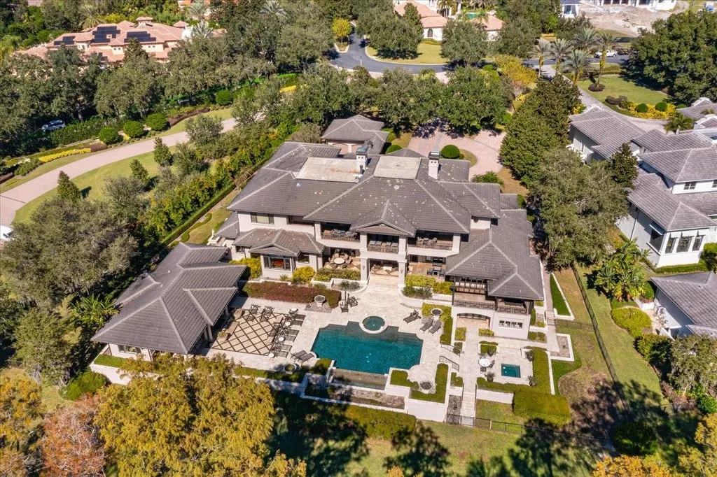 Elegant Isleworth Lakefront Estate With a Hidden Passage and Private Boat Dock Lists for $19,500,000 1 5192 VARDON DRIVE WINDERMERE FL 3478605