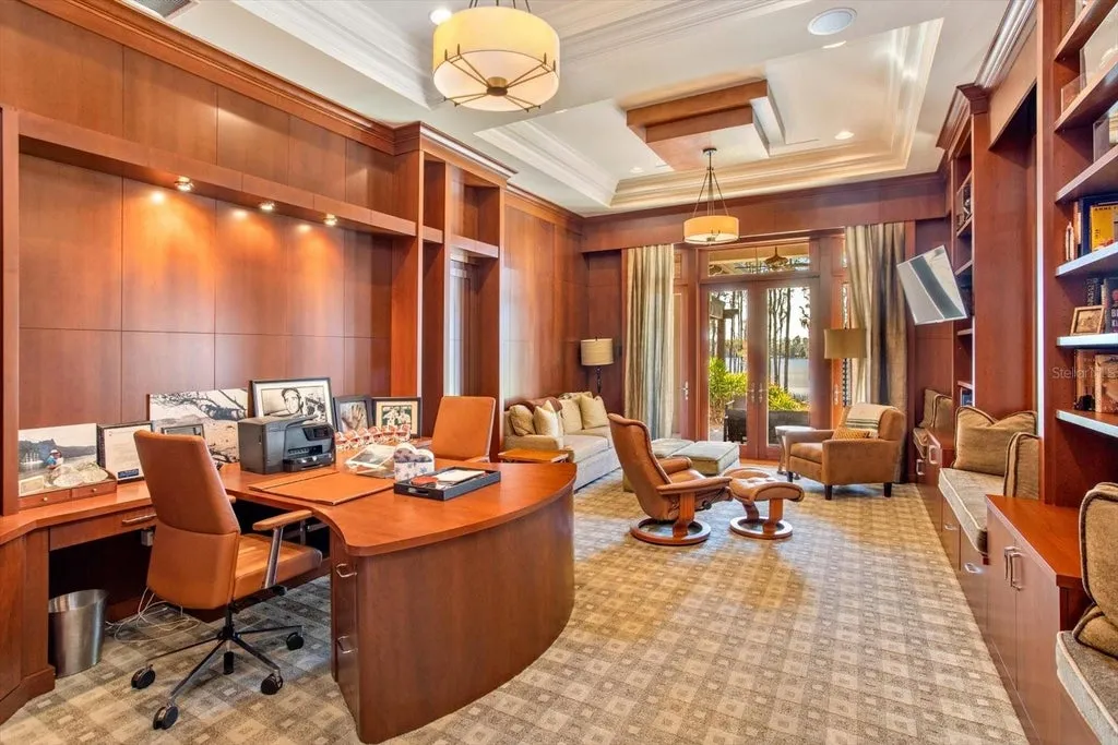 Elegant Isleworth Lakefront Estate With a Hidden Passage and Private Boat Dock Lists for $19,500,000 11 5192 VARDON DRIVE WINDERMERE FL 3478625