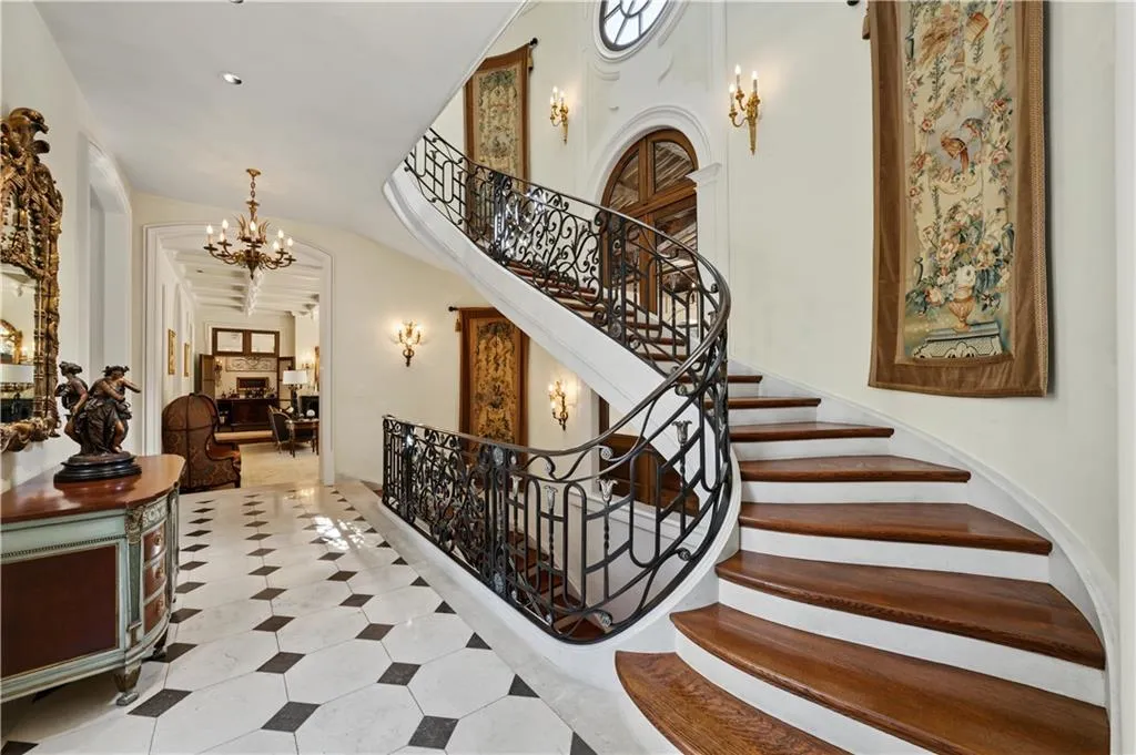 First-Time-to-Market Atlanta French Country Estate With a 4,000-Bottle Wine Cellar Lists for $18,250,000 12 5375 Long Island Dr NW Sandy Springs GA026