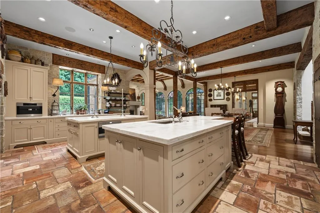 First-Time-to-Market Atlanta French Country Estate With a 4,000-Bottle Wine Cellar Lists for $18,250,000 13 5375 Long Island Dr NW Sandy Springs GA029