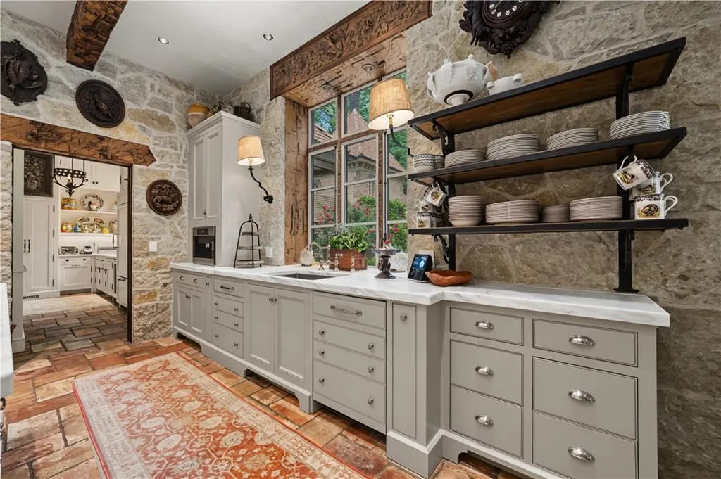 First-Time-to-Market Atlanta French Country Estate With a 4,000-Bottle Wine Cellar Lists for $18,250,000 14 5375 Long Island Dr NW Sandy Springs GA030