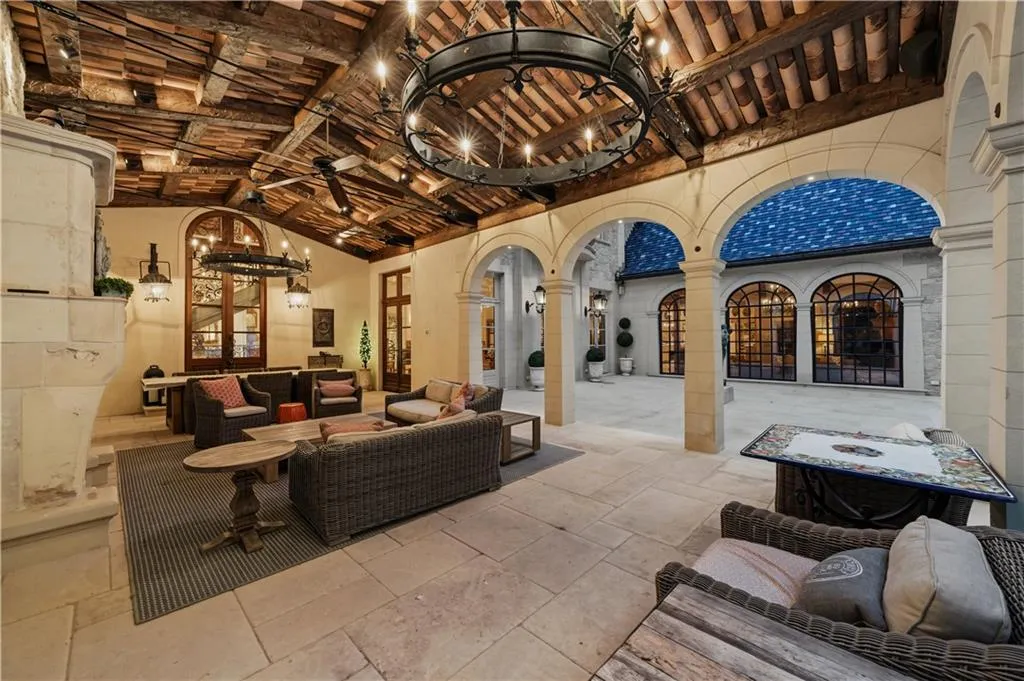 First-Time-to-Market Atlanta French Country Estate With a 4,000-Bottle Wine Cellar Lists for $18,250,000 9 5375 Long Island Dr NW Sandy Springs GA039