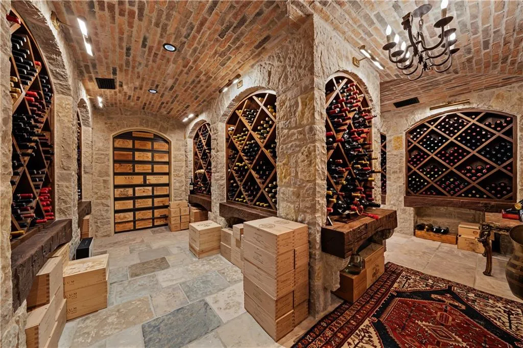 First-Time-to-Market Atlanta French Country Estate With a 4,000-Bottle Wine Cellar Lists for $18,250,000 20 5375 Long Island Dr NW Sandy Springs GA069