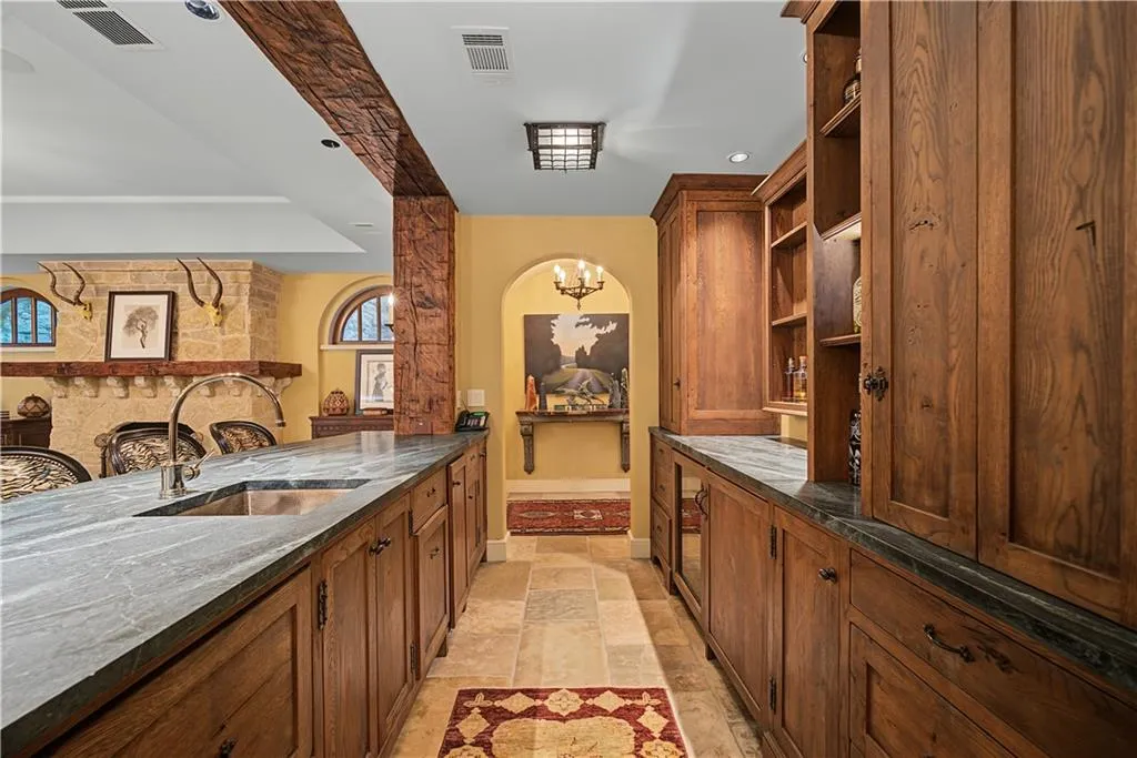 First-Time-to-Market Atlanta French Country Estate With a 4,000-Bottle Wine Cellar Lists for $18,250,000 23 5375 Long Island Dr NW Sandy Springs GA076