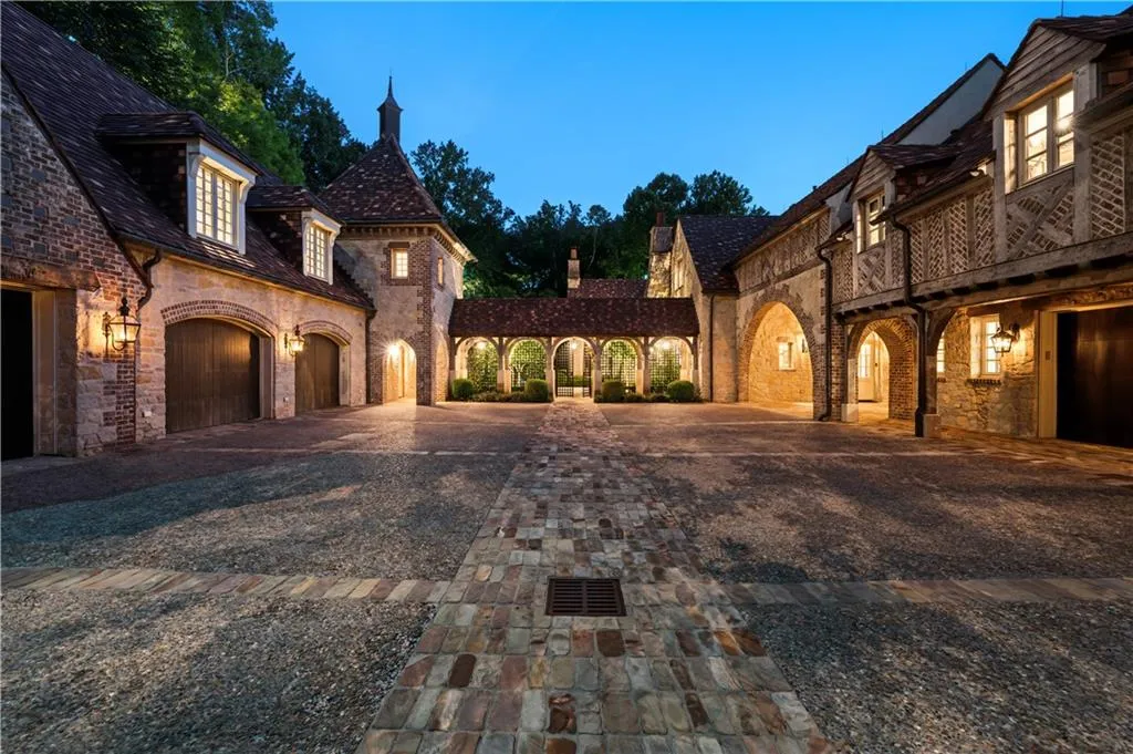 First-Time-to-Market Atlanta French Country Estate With a 4,000-Bottle Wine Cellar Lists for $18,250,000 27 5375 Long Island Dr NW Sandy Springs GA088