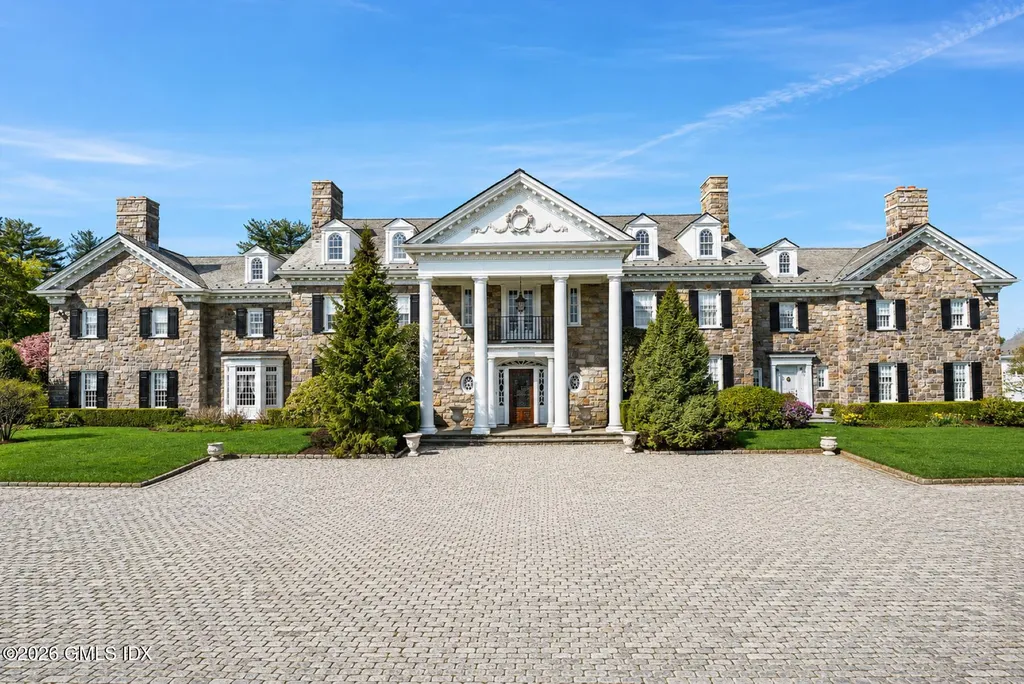Greenwich Estate Perched 560 Feet Above Sea Level Lists for $12.9 Million 1 550 Round Hill Rd Greenwich CT 0683101