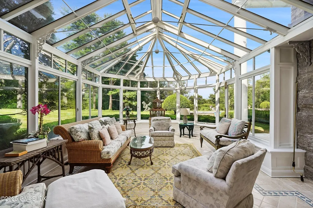 Greenwich Estate Perched 560 Feet Above Sea Level Lists for $12.9 Million 5 550 Round Hill Rd Greenwich CT 0683109