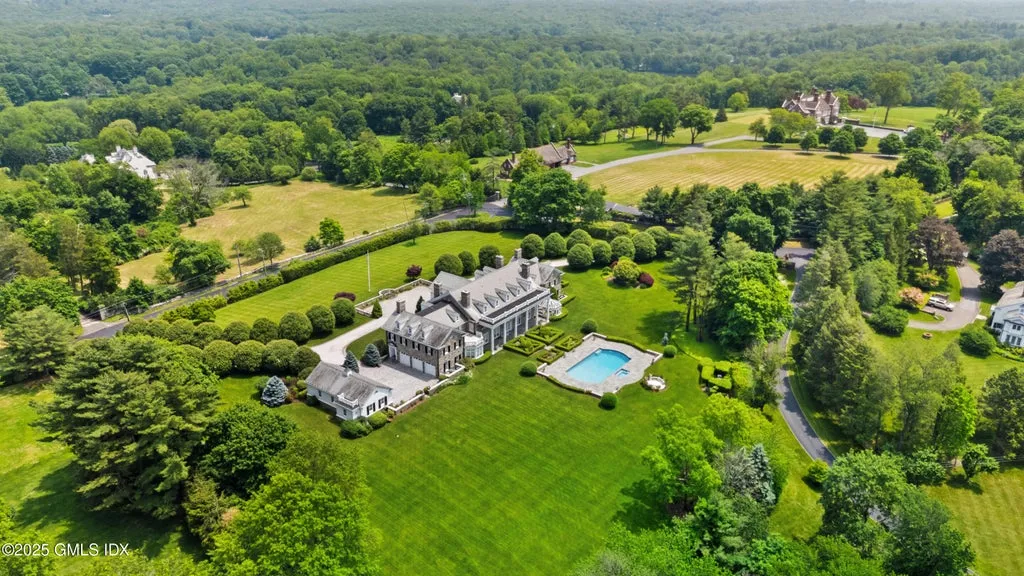 Greenwich Estate Perched 560 Feet Above Sea Level Lists for $12.9 Million 17 550 Round Hill Rd Greenwich CT 0683141