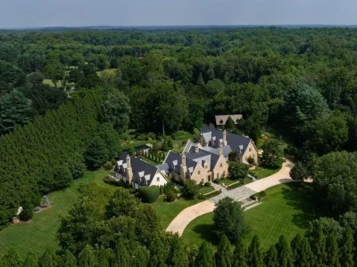 Cotswolds-Inspired Great Falls Estate With More Than $10 Million in Landscaping Lists for $14.9 Million 1 Cotswolds-Inspired Great Falls Estate With More Than $10 Million in Landscaping Lists for $14.9 Million