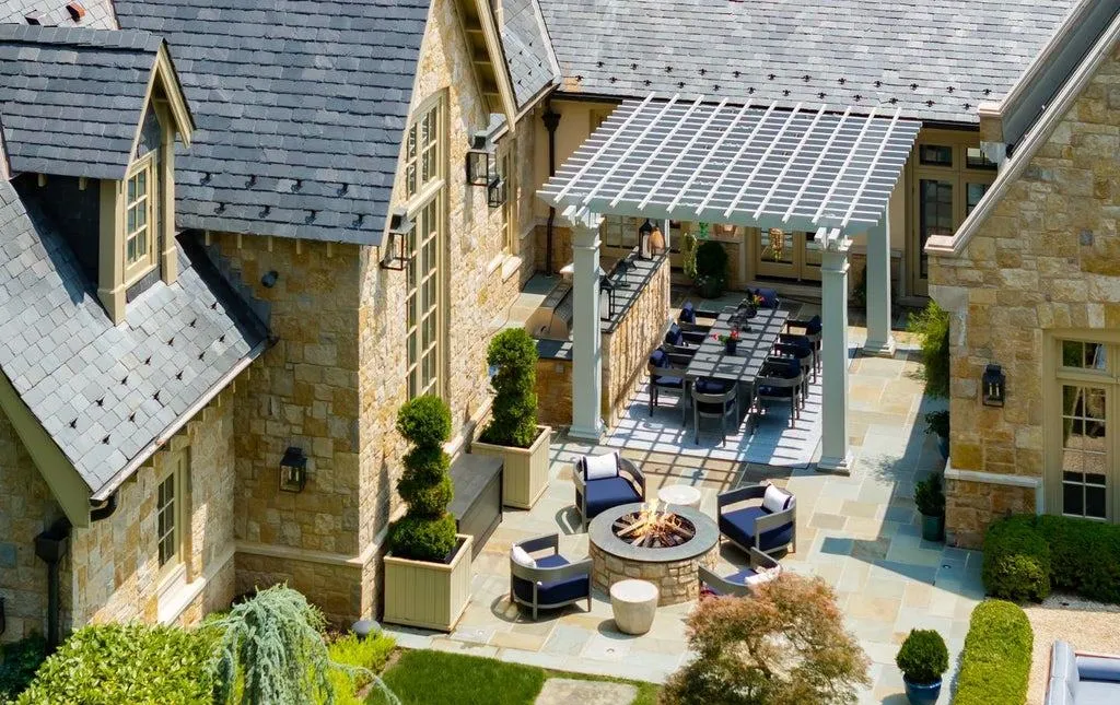 Cotswolds-Inspired Great Falls Estate With More Than $10 Million in Landscaping Lists for $14.9 Million 20 576 Innsbruck Ave Great Falls VA 2206637