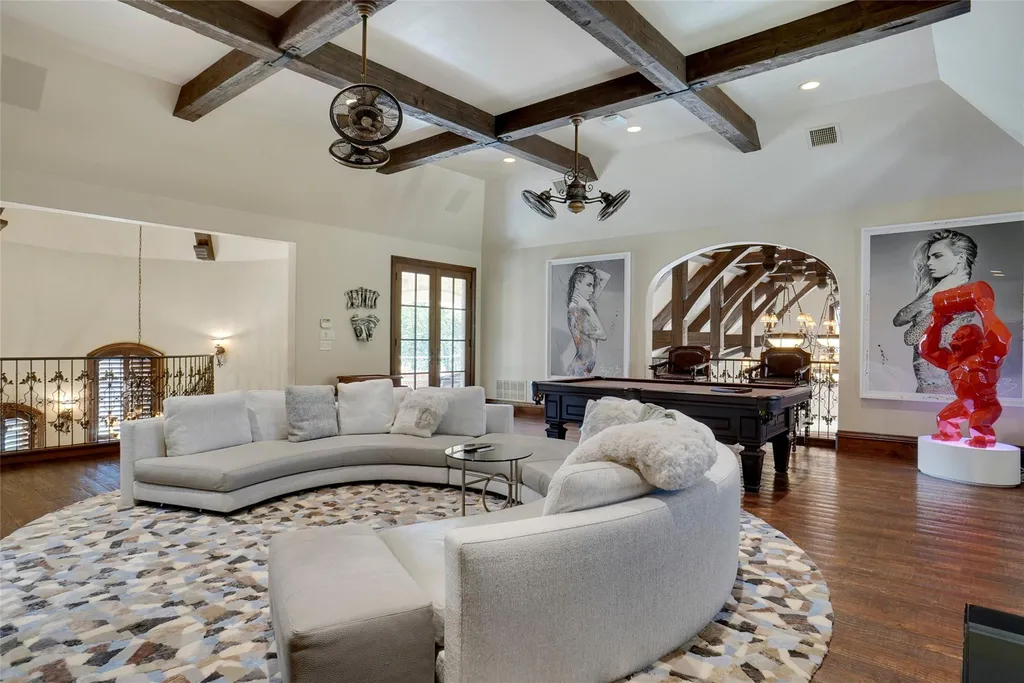 Nearly 15,000-Square-Foot Texas Estate Designed for Multigenerational Living Lists for $10 Million 11 5905 Giverny Flower Mound TX 7502225