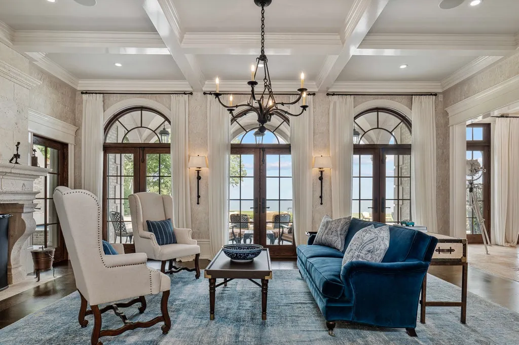 A Newly Built Lake Forest Estate Rises From the Remnants of a Rockefeller-Era Mansion. It’s Asking $21,999,900. 9 595 Circle Ln Lake Forest IL 6004519
