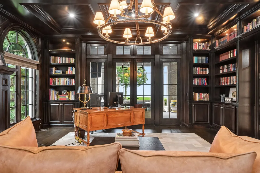 A Newly Built Lake Forest Estate Rises From the Remnants of a Rockefeller-Era Mansion. It’s Asking $21,999,900. 7 595 Circle Ln Lake Forest IL 6004523