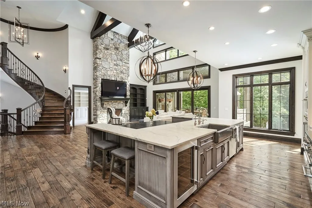 Sprawling Ohio Estate With a 30-Foot Great Room and 300-Bottle Wine Storage Lists for $4,950,000 7 6069 Oban Ct Medina OH 4425606