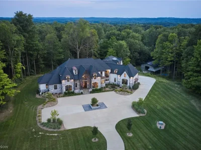 Sprawling Ohio Estate With a 30-Foot Great Room and 300-Bottle Wine Storage Lists for $4,950,000 1 Sprawling Ohio Estate With a 30-Foot Great Room and 300-Bottle Wine Storage Lists for $4,950,000