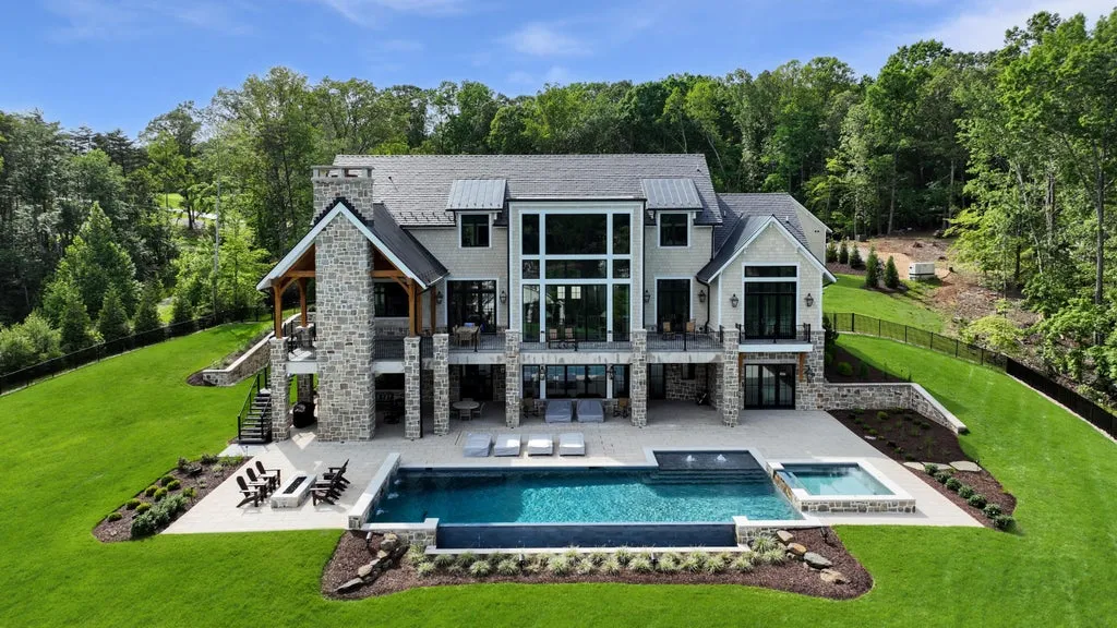 Exceptional Smith Mountain Lake Estate With a 60-Foot Pool and Six-Car Garage Lists for $12.995 Million 2 6189 Scruggs Rd Moneta VA 24121006