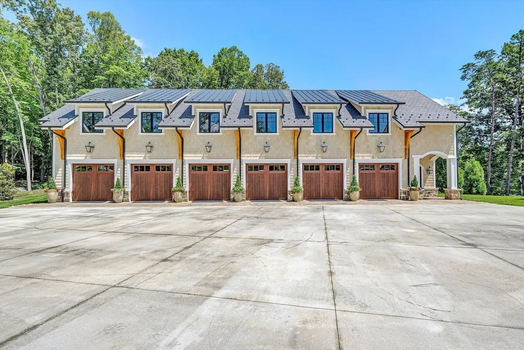 Exceptional Smith Mountain Lake Estate With a 60-Foot Pool and Six-Car Garage Lists for $12.995 Million 21 6189 Scruggs Rd Moneta VA 24121007