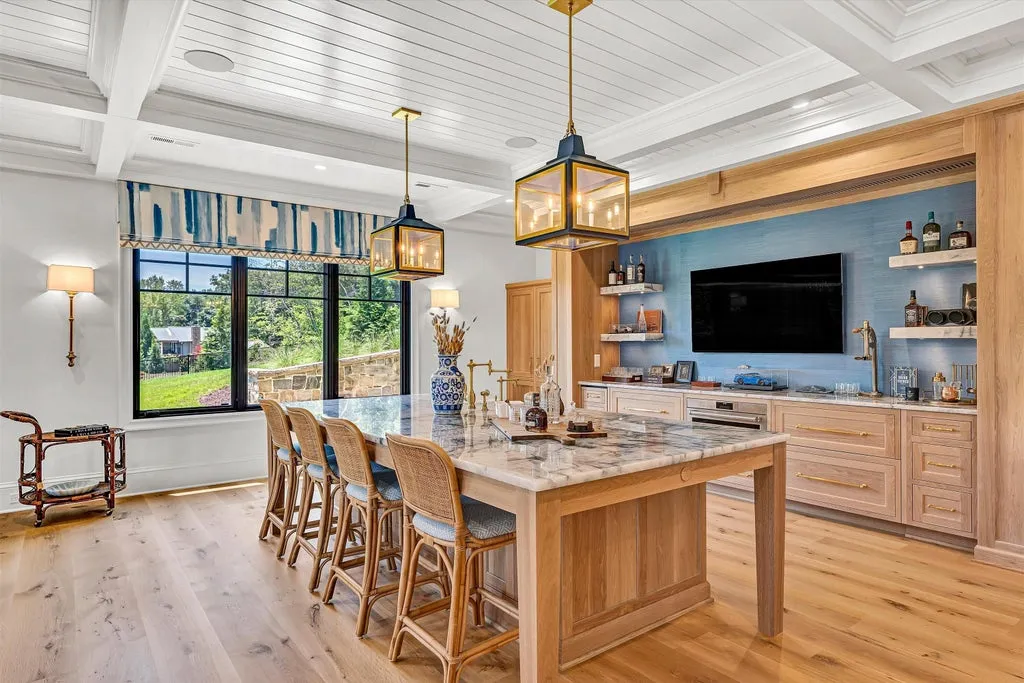 Exceptional Smith Mountain Lake Estate With a 60-Foot Pool and Six-Car Garage Lists for $12.995 Million 17 6189 Scruggs Rd Moneta VA 24121049