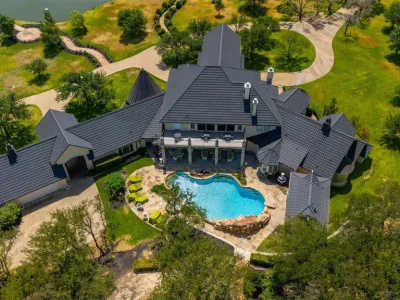 Secluded Keller Estate With a 2-Acre Pond and Stone Gazebo on Its Own Island Lists for $5.99 Million 1 Secluded Keller Estate With a 2-Acre Pond and Stone Gazebo on Its Own Island Lists for $5.99 Million