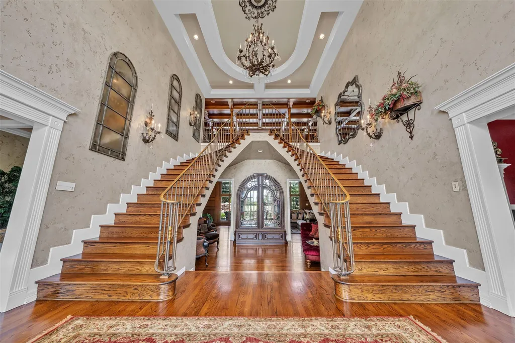 Secluded Keller Estate With a 2-Acre Pond and Stone Gazebo on Its Own Island Lists for $5.99 Million 8 8801 Clay Hibbins Rd Keller TX 7624810