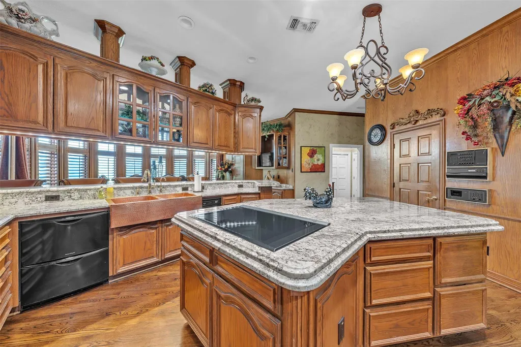 Secluded Keller Estate With a 2-Acre Pond and Stone Gazebo on Its Own Island Lists for $5.99 Million 12 8801 Clay Hibbins Rd Keller TX 7624821