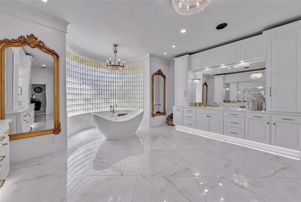 Secluded Keller Estate With a 2-Acre Pond and Stone Gazebo on Its Own Island Lists for $5.99 Million 16 8801 Clay Hibbins Rd Keller TX 7624828