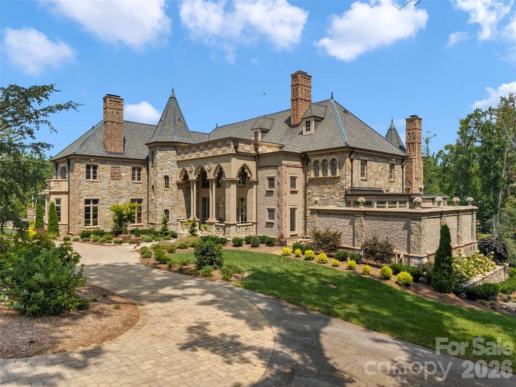 Reimagined Asheville Chateau With a Venetian Portico and Secret Garden Lists for $9,995,000 2 9 Brooklawn Chase Asheville NC 2880301