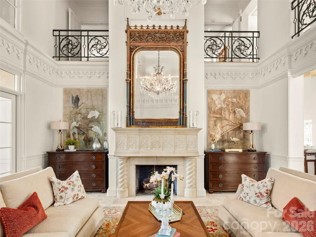 Reimagined Asheville Chateau With a Venetian Portico and Secret Garden Lists for $9,995,000 4 9 Brooklawn Chase Asheville NC 2880306